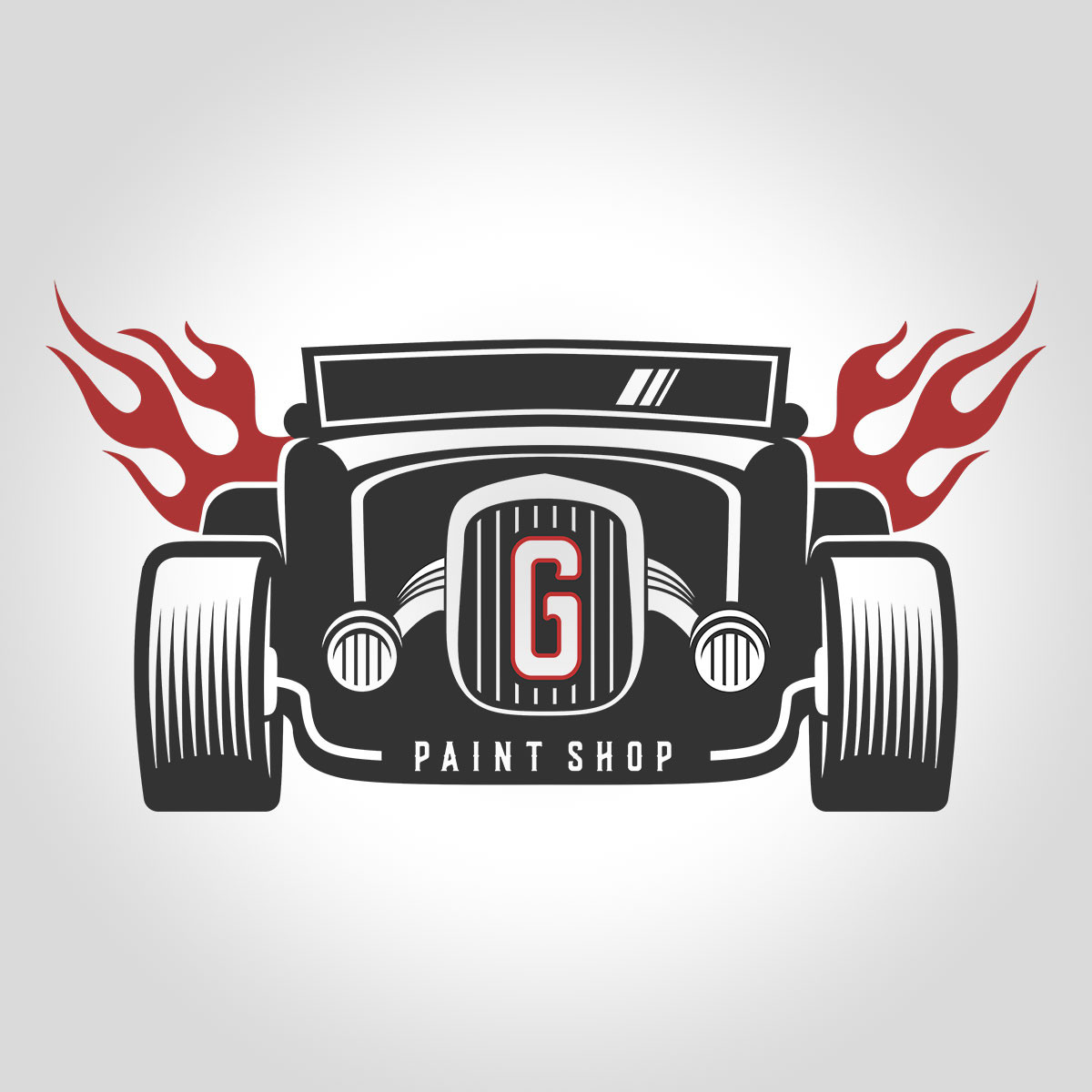Realizare logo Germanu's Paint Shop