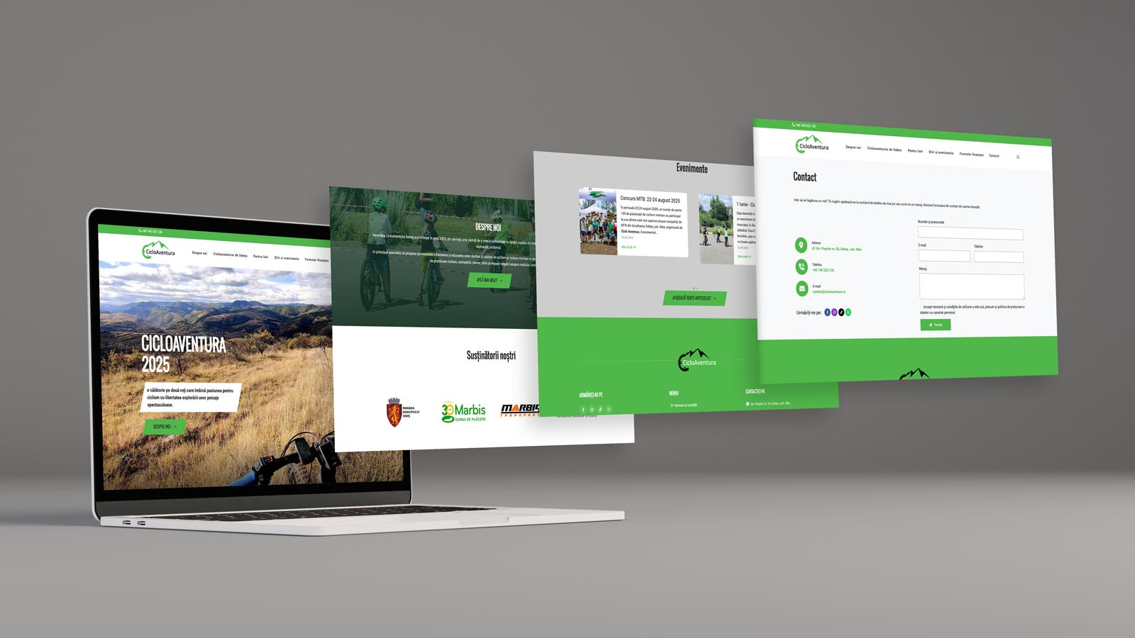Realizare site web cicloaventura.ro