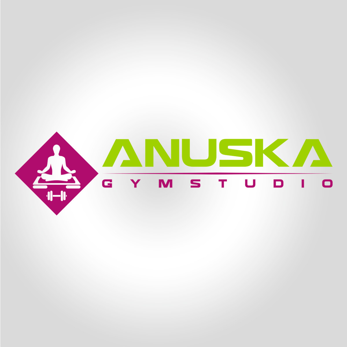 Realizare logo Anuska Gym Studio