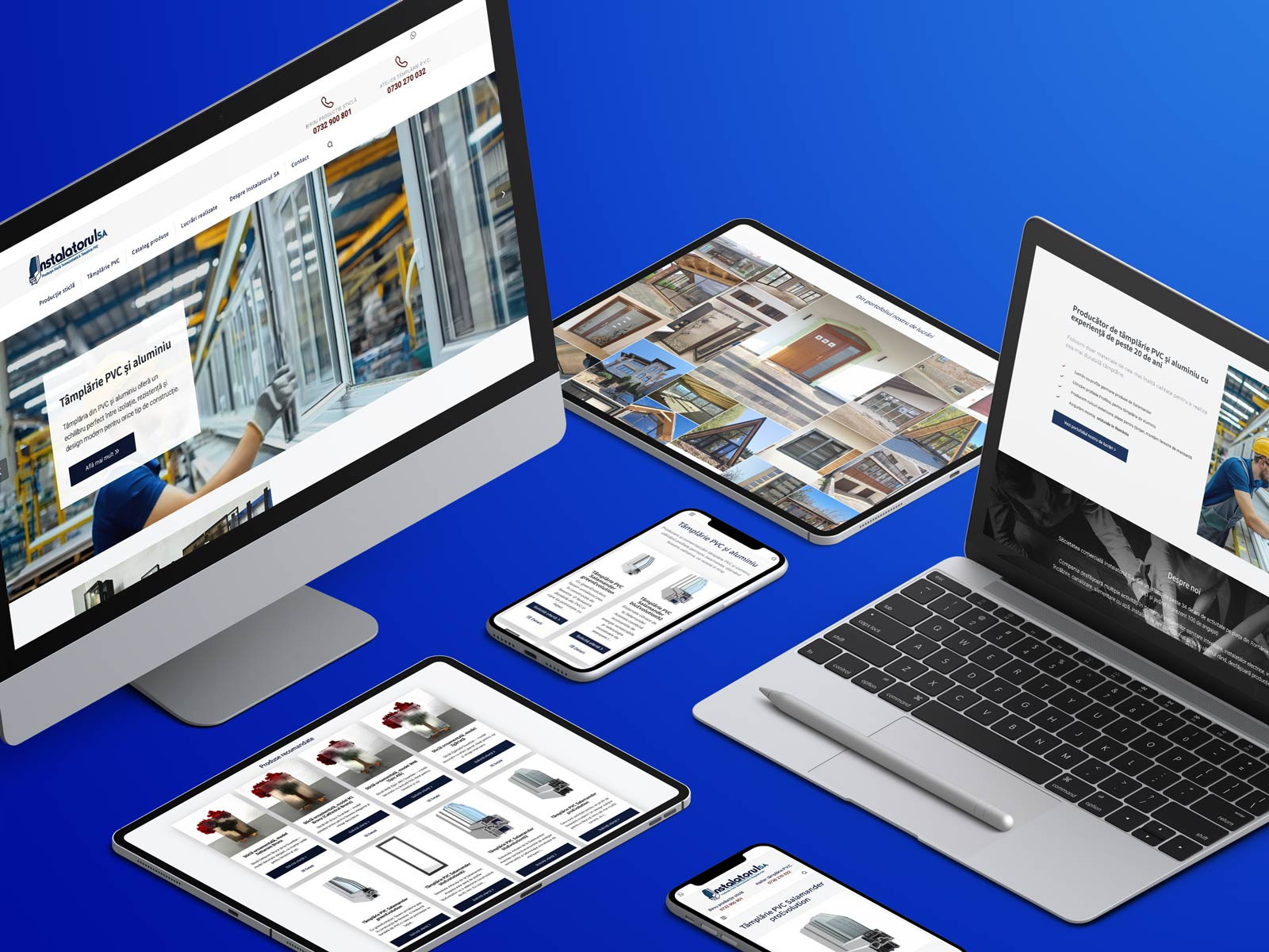Realizare catalog de prezentare instalatorulsticla.ro